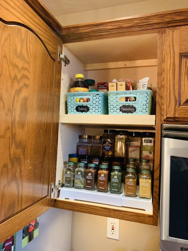 How To Organize Your Spice Cabinet Tidy Little Tribe